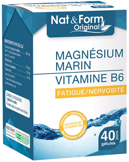 EXPERT Magnésium+Vitamine B6 fatigue nervosité